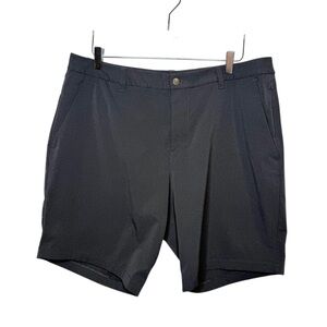 Lululemon Men’s ABC Commission Shorts Charcoal Stretch Woven Shorts Sz 36